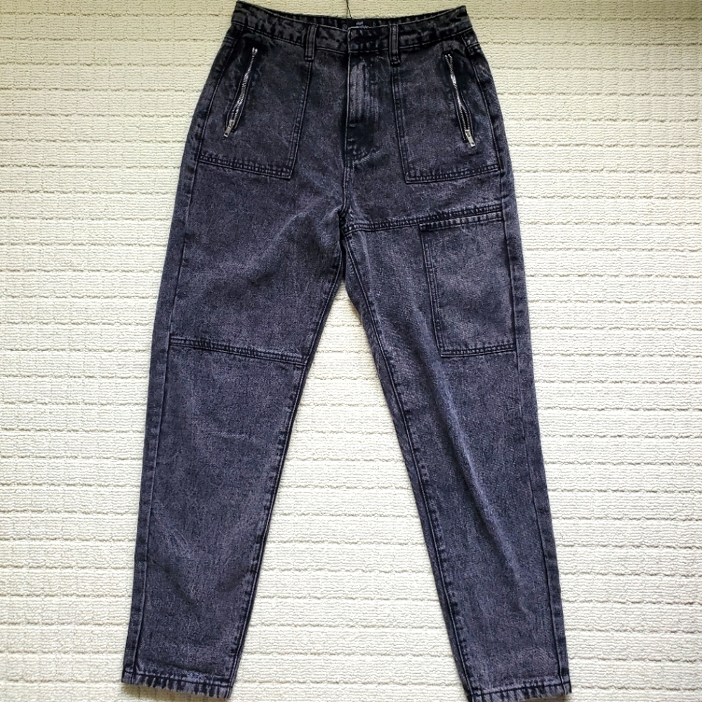 High rise mom jeans